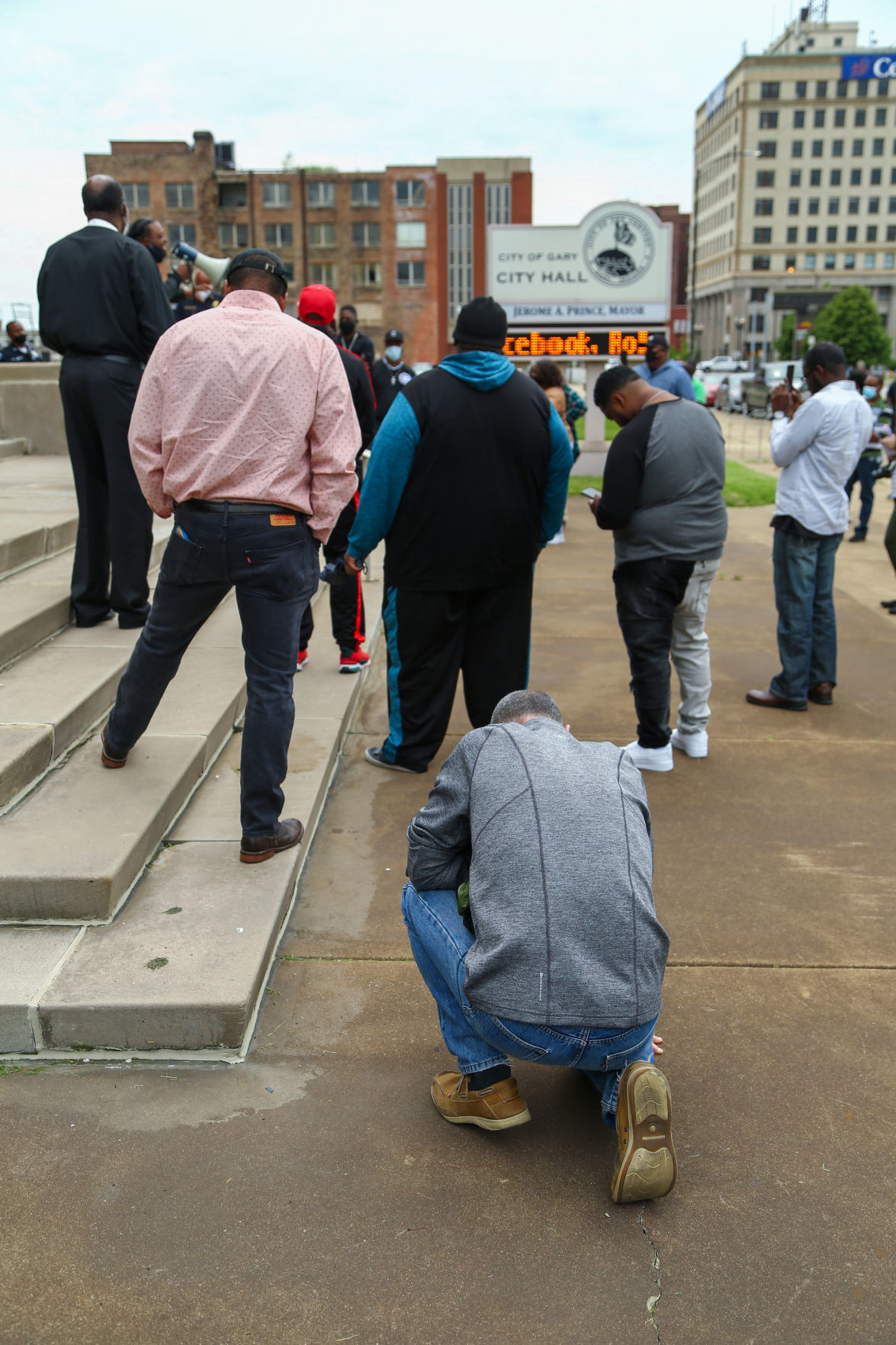 Peaceful rally in Gary